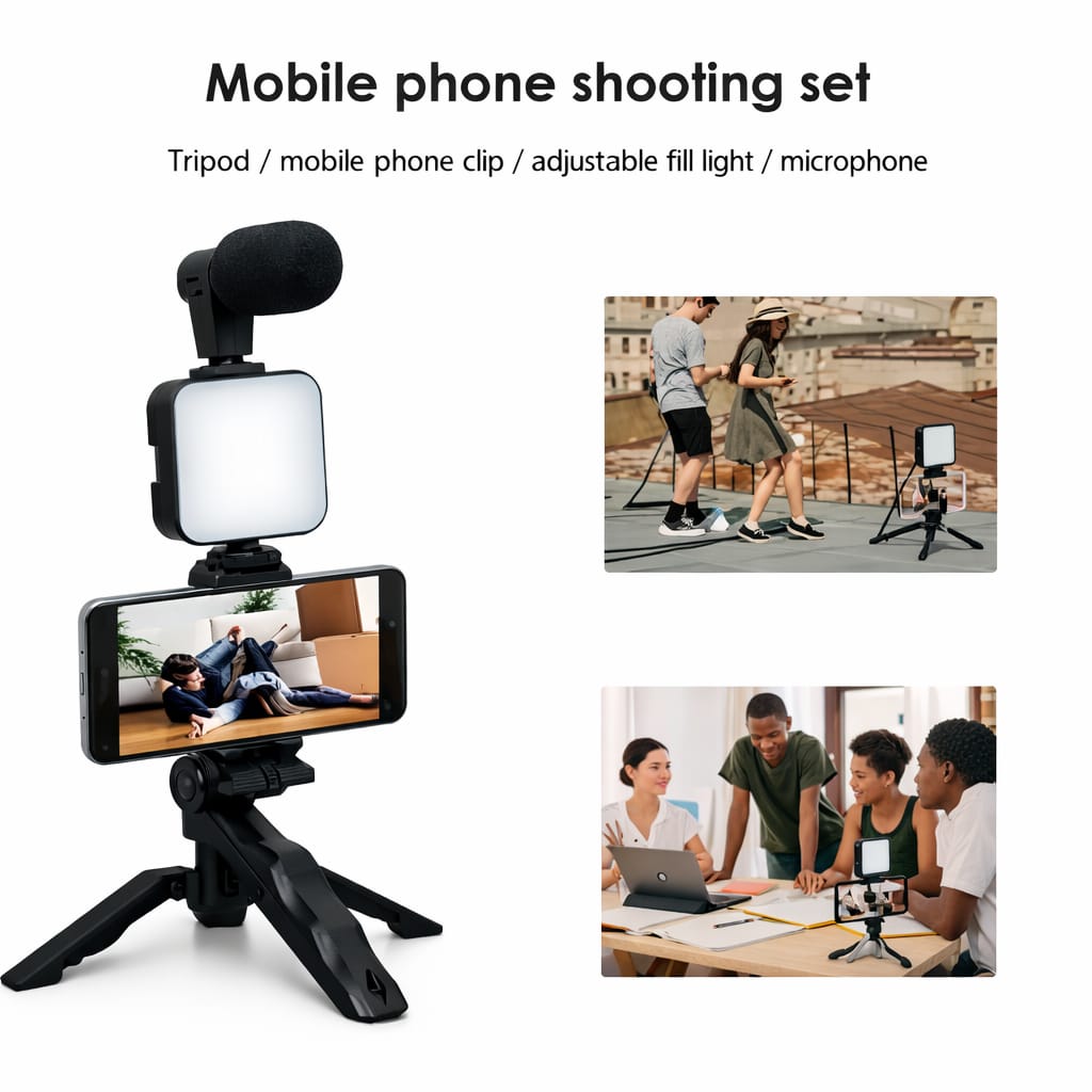 Smartphone & Camera Vlogging Studio Kits