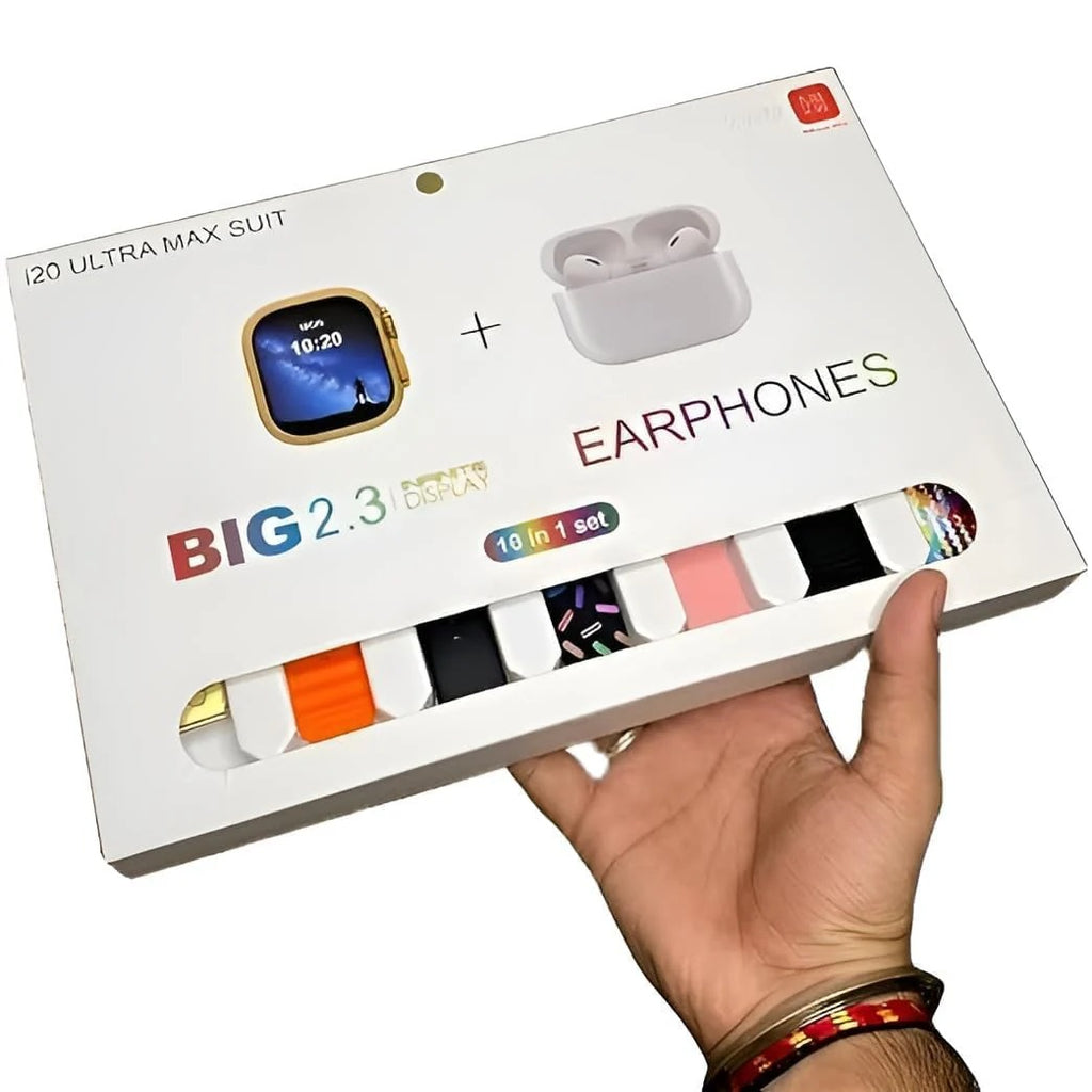 7-in-1 ULTRA SMART WATCH + EARPHONES